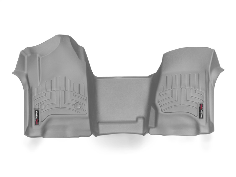Chevrolet Silverado Floor Mats - Front - WeatherTech - FloorLiner DigitalFit - Grey - `14-`27