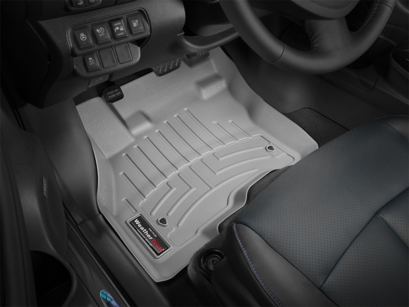 Nissan Leaf FloorLiner - Front - WeatherTech - DigitalFit - Grey - `11-`27