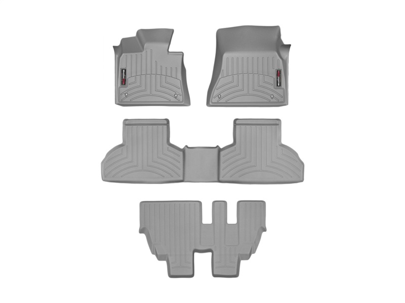 BMW X5 Floor Liners - Front - WeatherTech - FloorLiner DigitalFit - Grey - `14-`27