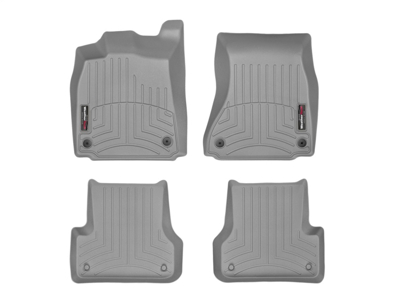 Audi S6 FloorLiner - Rear - WeatherTech - DigitalFit - Gray - `12-`27