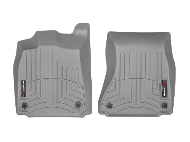 Audi A6 FloorLiner - Front - WeatherTech - DigitalFit - Grey - `12-`27