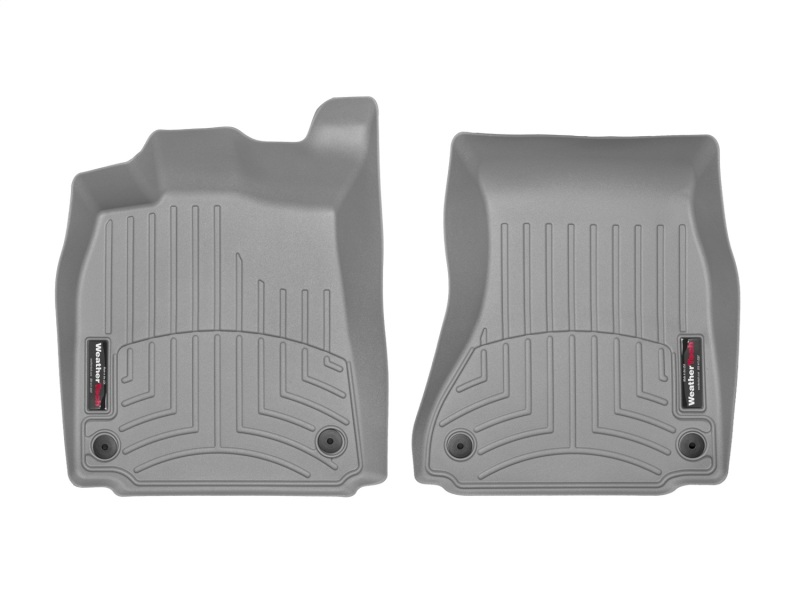 Audi S6 FloorLiner - Front - WeatherTech - DigitalFit - Grey - `12-`27