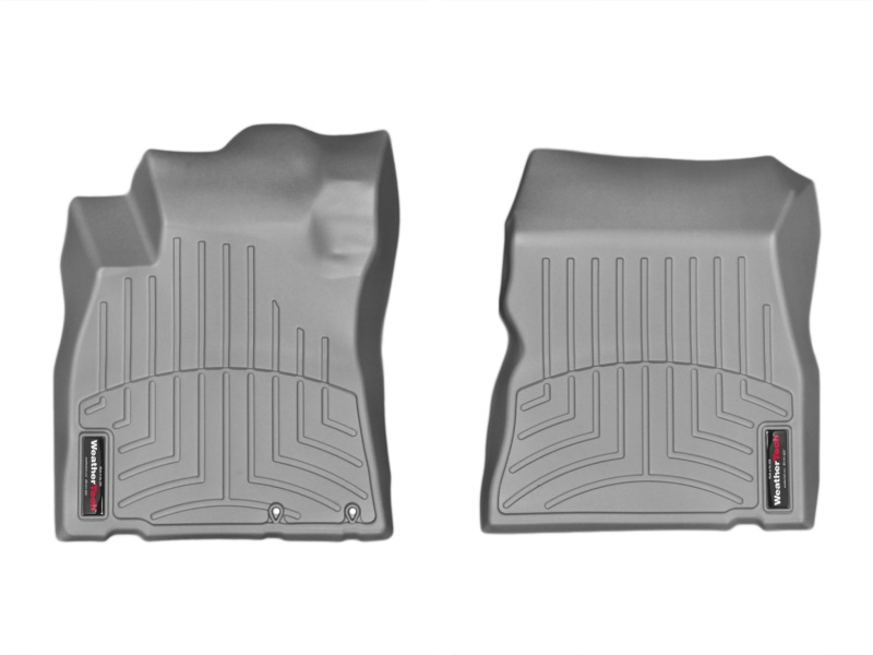 Nissan Versa FloorLiner - Front - WeatherTech - DigitalFit - Grey - `12-`27