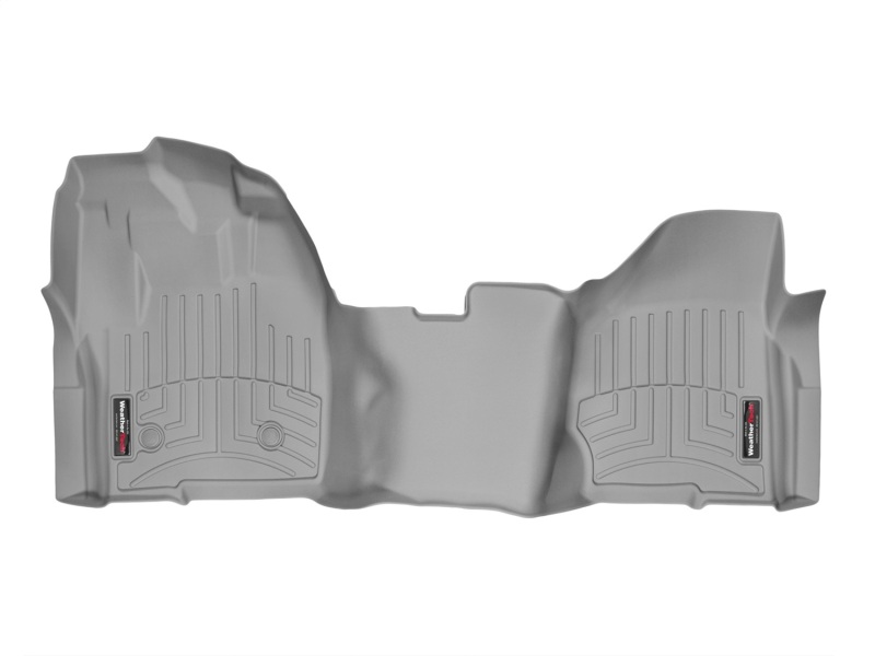 Ford F250 FloorLiner - Front - WeatherTech - DigitalFit - Grey - `12-`27
