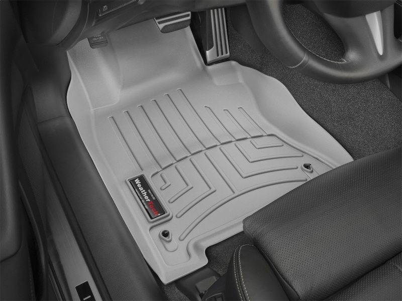 Infiniti Q50 FloorLiner - Front - WeatherTech - DigitalFit - Grey - `14-`27