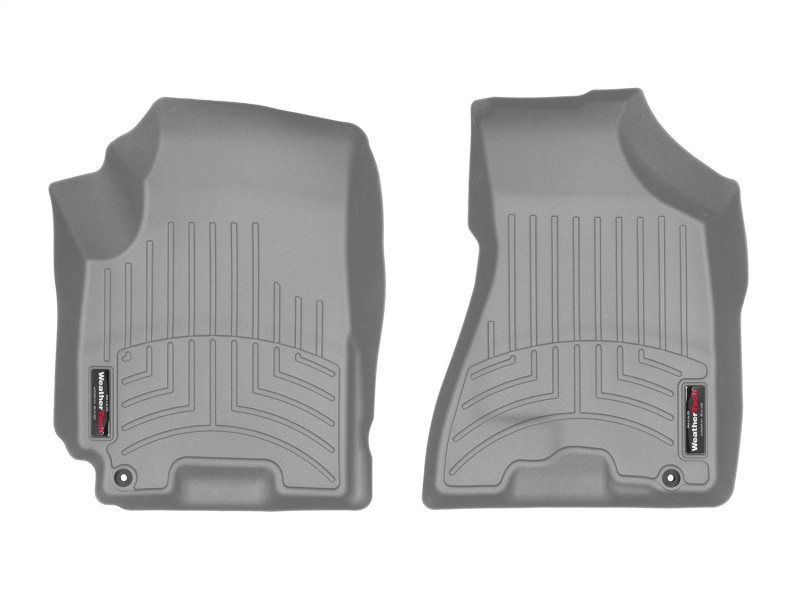 Kia Sportage FloorLiner - Front - WeatherTech - DigitalFit - Grey - `05-`10