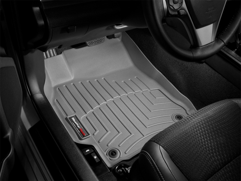 Cadillac CTS FloorLiner - Front - WeatherTech - DigitalFit - Grey - `11-`14