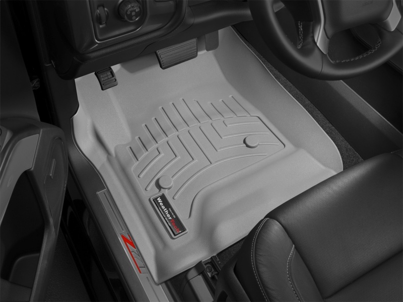 Cadillac Escalade FloorLiner - Front - WeatherTech - DigitalFit - Grey - `15-`27