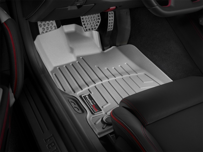 Ferrari FF FloorLiner - Front - WeatherTech - DigitalFit - Grey - `12-`27
