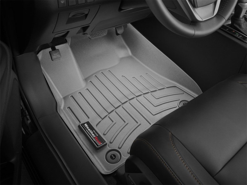 Toyota Highlander FloorLiner - Front - WeatherTech - DigitalFit - Grey - `14-`27