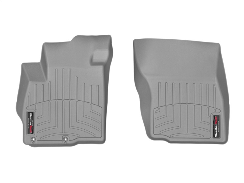 Mitsubishi Outlander FloorLiner - Front - WeatherTech - DigitalFit - Grey - `07-`14