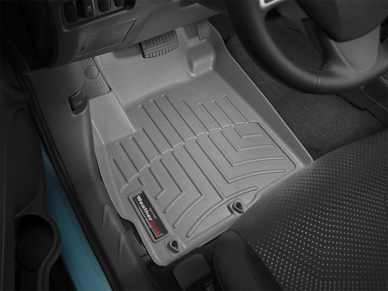 Mitsubishi Outlander FloorLiner - Front - WeatherTech - DigitalFit - Grey - `07-`14