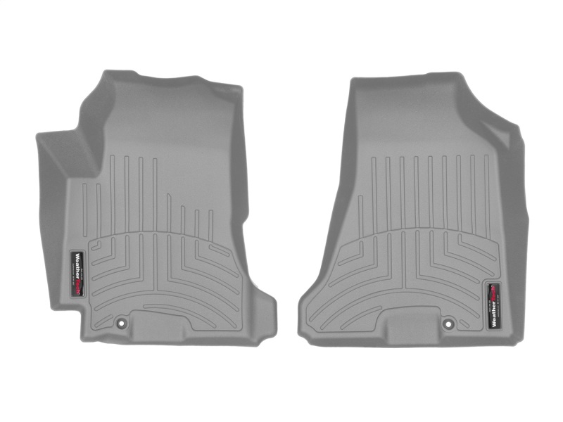 Hyundai Tucson FloorLiner - Front - WeatherTech - DigitalFit - Grey - `05-`09