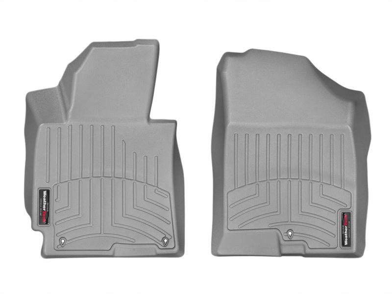 Hyundai Elantra FloorLiner - Front - WeatherTech - Grey - `14-`27
