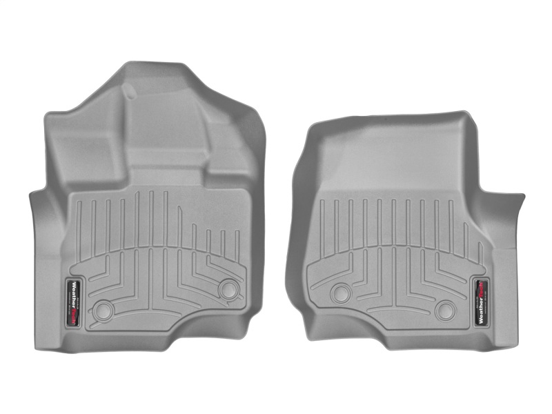 Ford F-150 FloorLiner - Front - WeatherTech - DigitalFit - Grey - `15-`27