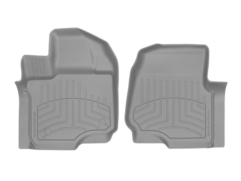 Ford F-150 Floor Liner - Front - WeatherTech - FloorLiner HP - Grey - `15-`27 Ford F-150 Floor Liner - Front - WeatherTech - FloorLiner HP - Grey - `15-`27