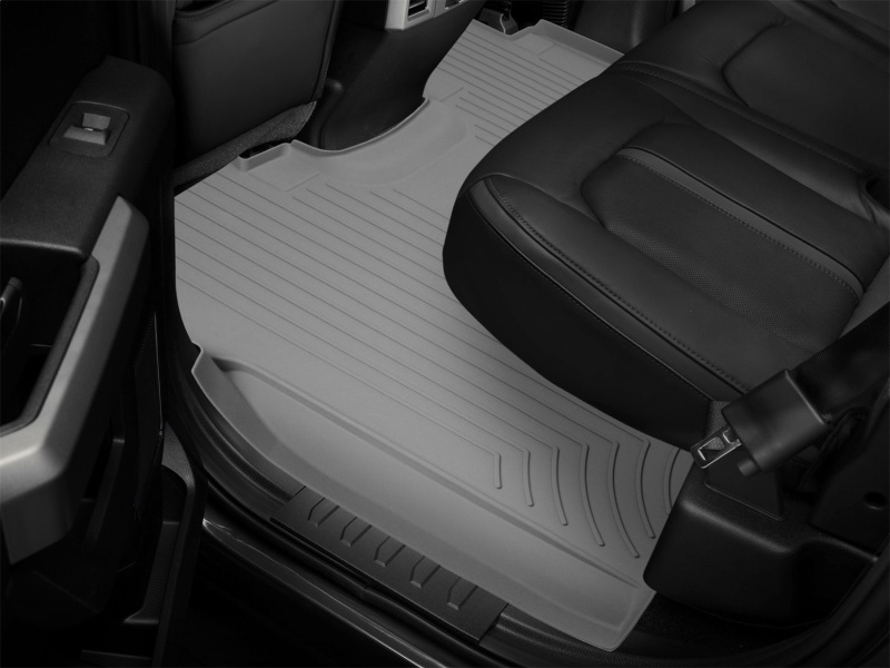 Ford F-150 FloorLiner - Rear - WeatherTech - HP - Grey - `15-`27