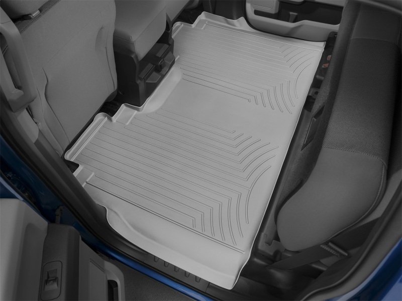 Ford F150 FloorLiner - Rear - WeatherTech - DigitalFit - Grey - `15-`27