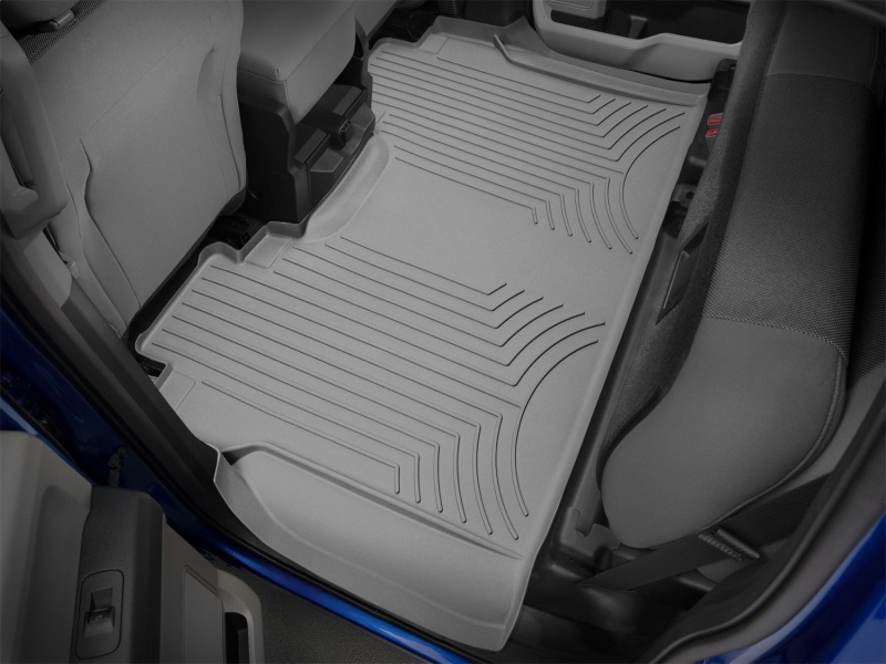 Ford F-150 Rear Floor Mat - WeatherTech - FloorLiner HP - Grey - `15-`27