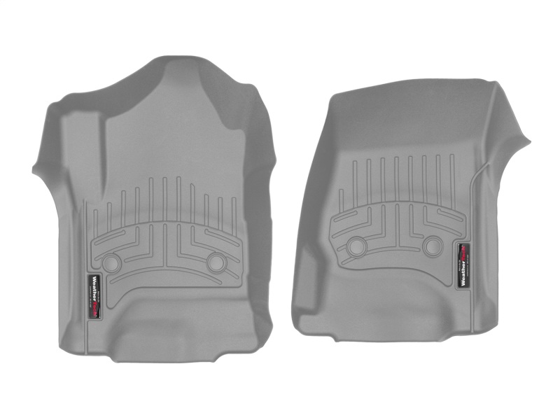 Chevrolet Silverado 1500 FloorLiner - Front - WeatherTech - DigitalFit - Grey - `14-`27 Chevrolet Silverado 1500 FloorLiner - Front - WeatherTech - DigitalFit - Grey - `14-`27