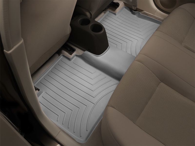 BMW X1 Floor Liners - Rear - WeatherTech - FloorLiner DigitalFit - Grey - `16-`27