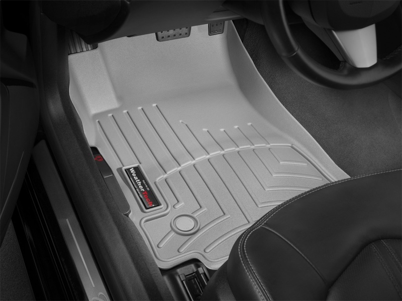 Cadillac CTS Coupe Front FloorLiner - WeatherTech - DigitalFit - Grey - `11-`14