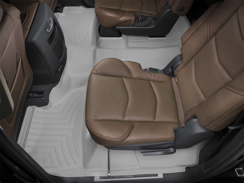 Cadillac Escalade FloorLiner - Rear - WeatherTech - FloorLiner DigitalFit - Grey - `15-`27