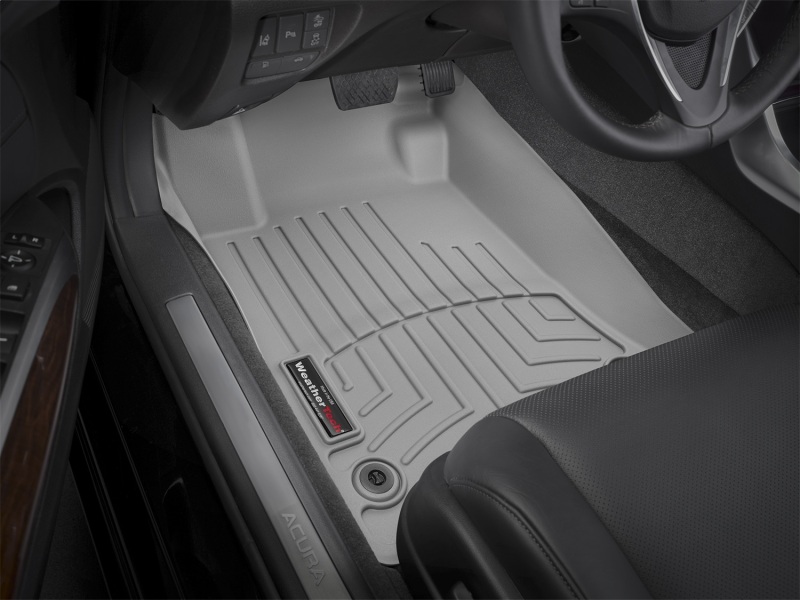 Acura TLX FloorLiner - Front - WeatherTech - DigitalFit - Grey - `15-`20