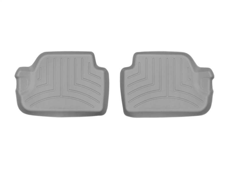 BMW 2 Series Floor Liners - Rear - WeatherTech - DigitalFit (2 Piece) - Grey - `15-`27