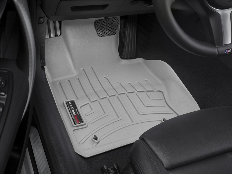 BMW 2 Series Floor Liners - Front - WeatherTech - FloorLiner DigitalFit - Grey - `15-`27