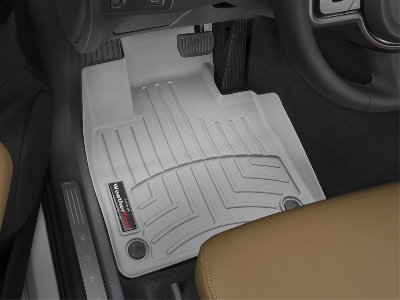 Volvo XC90 Floor Liner - Front - WeatherTech - DigitalFit - Grey - `16-`27