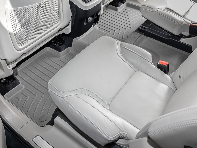 Volvo XC90 FloorLiner HP - Rear - WeatherTech - Grey - `16-`20