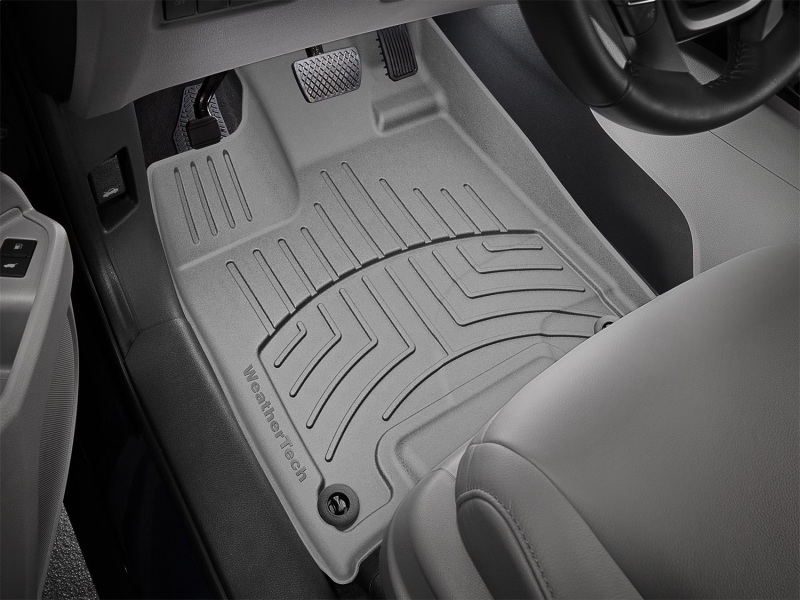 Honda Passport Floor Mat Set - Front - WeatherTech - FloorLiner HP - Grey - `19-`27