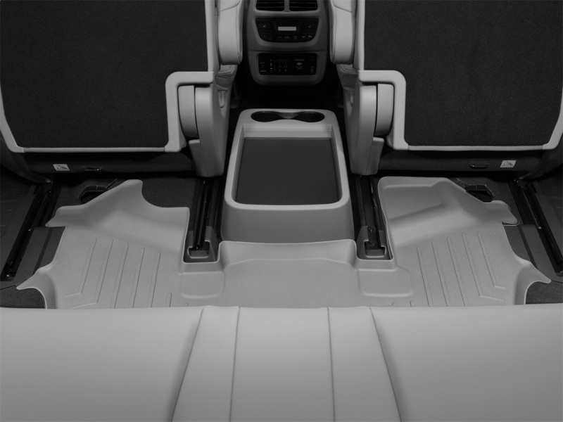 Honda Pilot FloorLiner - Rear - WeatherTech - DigitalFit - Grey - `16-`27