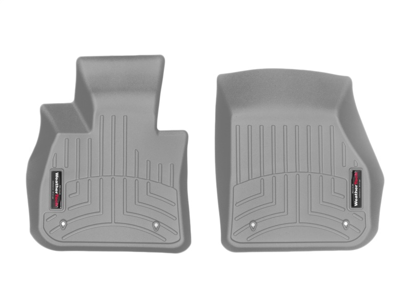 BMW X1 Floor Liners - Front - WeatherTech - DigitalFit - Grey - `16-`27