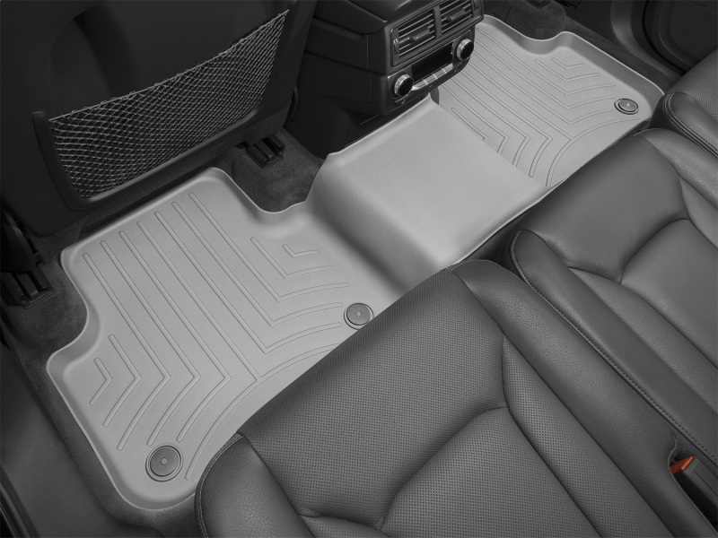 Audi Q7 FloorLiner - Rear - WeatherTech - DigitalFit - Grey - `17-`27