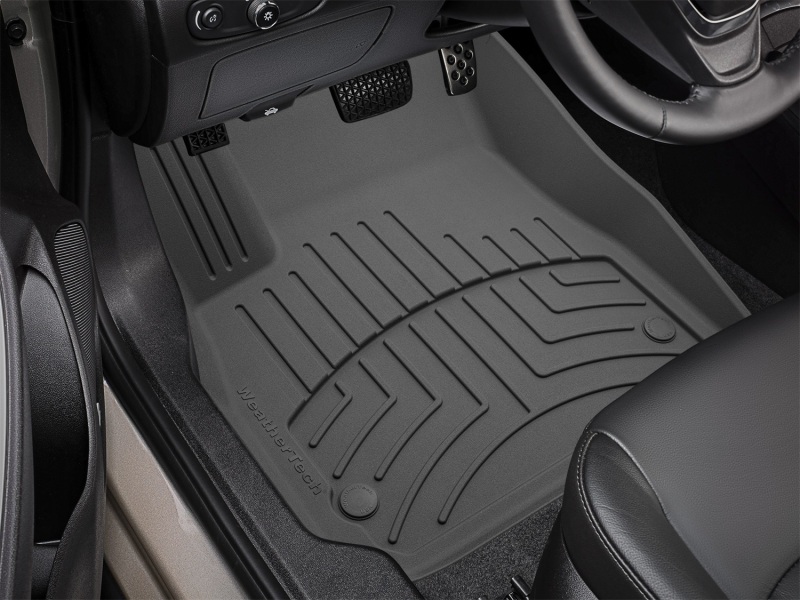 Chevrolet Malibu FloorLiner - Front - WeatherTech - HP - Grey - `16-`27