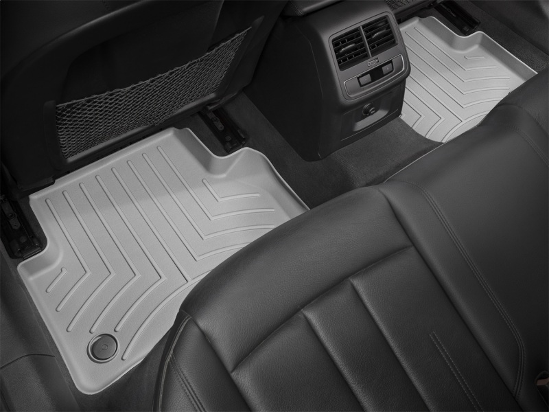 Audi A4 FloorLiner - Rear - WeatherTech - DigitalFit - Grey - `17-`27