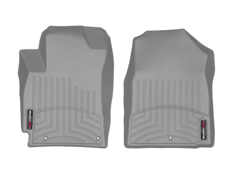 Hyundai Elantra FloorLiner - Front - WeatherTech - DigitalFit - Grey - `17-`27
