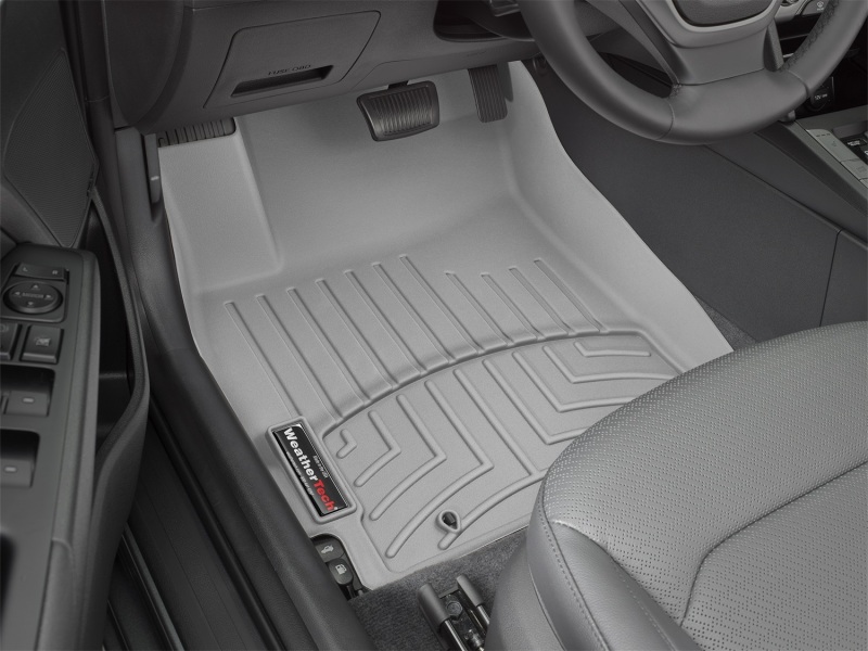 Hyundai Elantra FloorLiner - Front - WeatherTech - DigitalFit - Grey - `17-`27