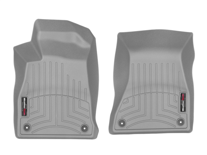 Audi A4 FloorLiner - Front - WeatherTech - DigitalFit - Grey - `17-`27