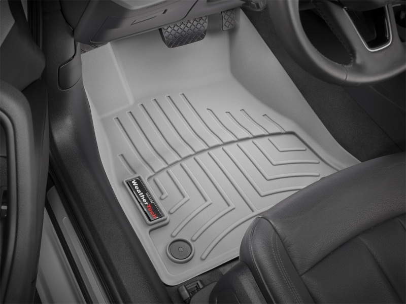 Audi A4 FloorLiner - Front - WeatherTech - DigitalFit - Grey - `17-`27