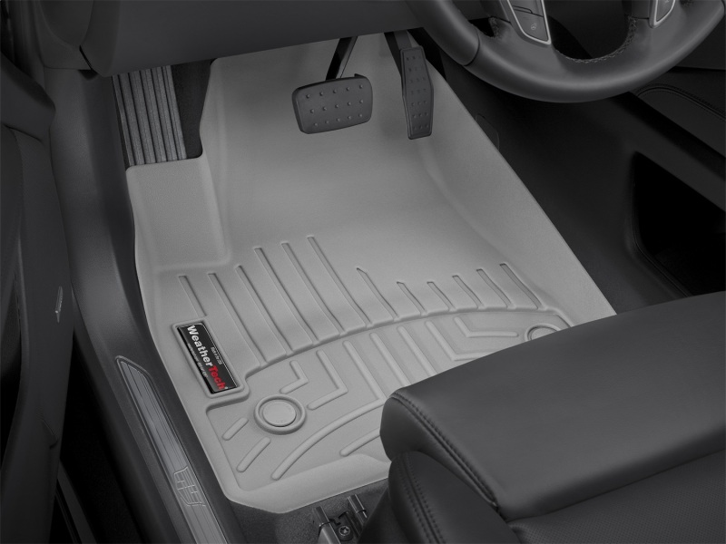 Cadillac XT5 FloorLiner - Front - WeatherTech - DigitalFit - Grey - `17-`27