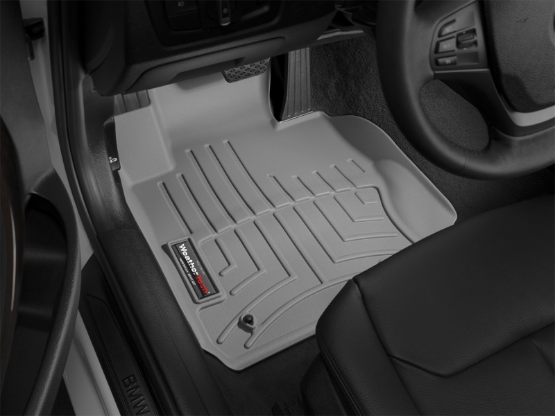 Ford Explorer FloorLiner - Front - WeatherTech - DigitalFit - Grey - `17-`27