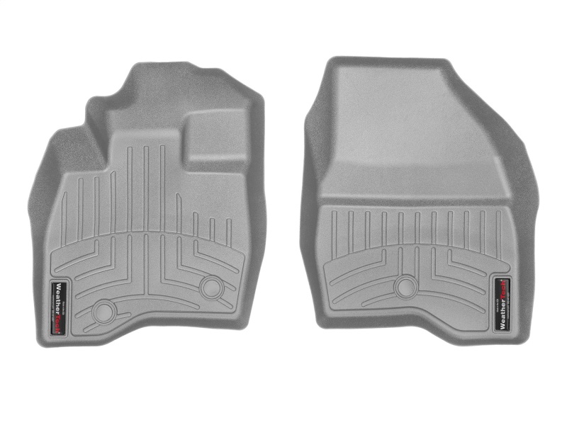 Ford Explorer FloorLiner - Front - WeatherTech - DigitalFit - Grey - `17-`27