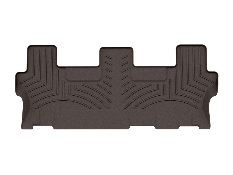 Toyota Sequoia Floor Mat - Rear - WeatherTech - 3D FloorMat - Cocoa - `12-`27