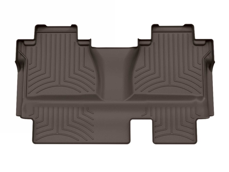 Toyota Tundra Floor Mat Set - Rear - WeatherTech - FloorLiner HP - Cocoa - `14-`21