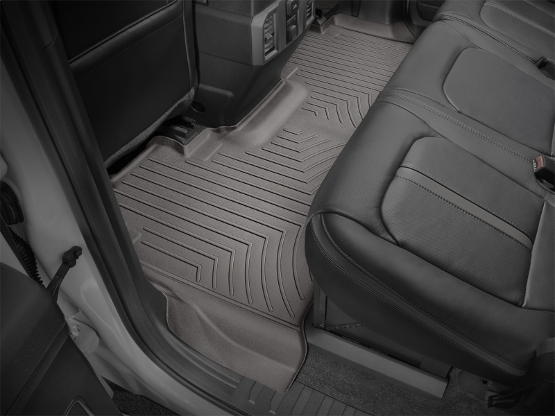 Ford F-450 FloorLiner - Rear - WeatherTech - DigitalFit - Cocoa - `17-`27