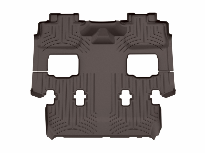 Ford Expedition 3D FloorMat - Rear - WeatherTech - FloorLiner HP - Cocoa - `07-`17
