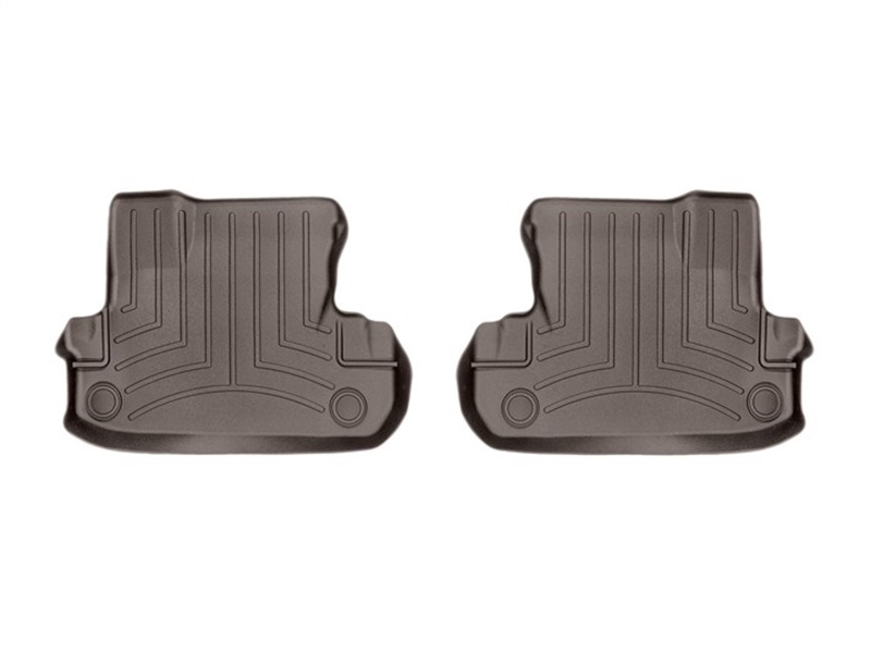 Mercedes-Benz S-Class Coupe FloorLiner - Rear - WeatherTech - DigitalFit - Cocoa - `17-`27
